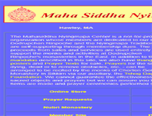 Tablet Screenshot of mahasiddha.org
